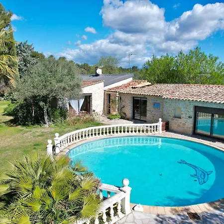 Mas Des Oliviers, Piscine, Tennis & Petanque Marguerittes